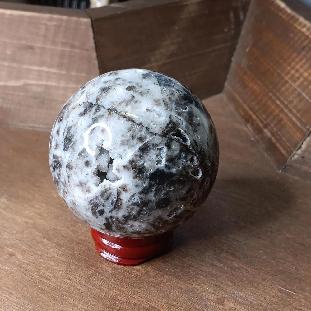 Druzy Rainbow Sphalerite crystal sphere
